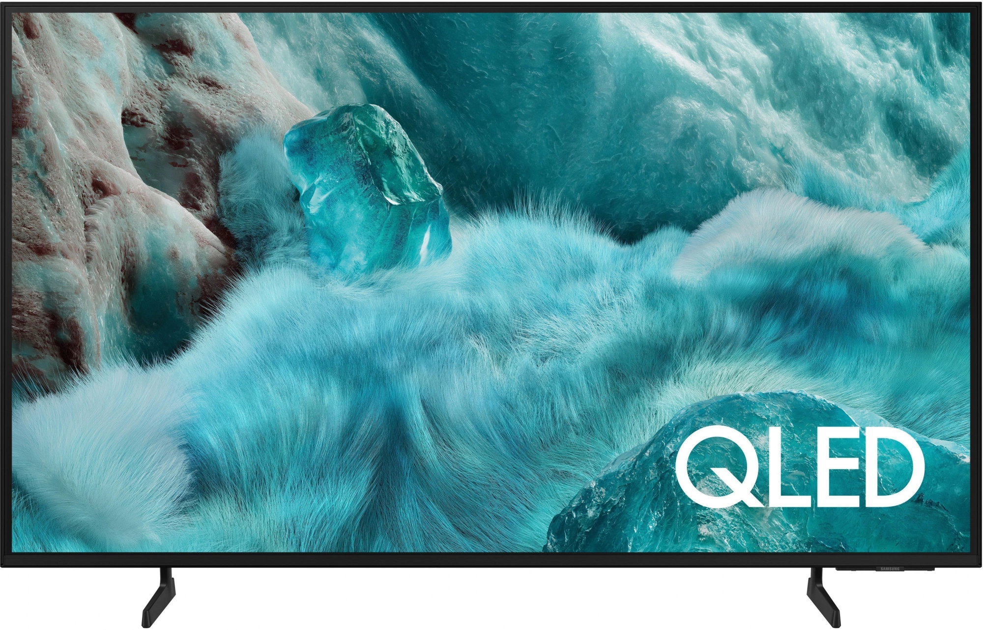 Телевизор QLED Samsung 43" QE43Q7FAAUXRU Q черный 4K Ultra HD 60Hz DVB-T2 DVB-C DVB-S2 USB WiFi Smart TV