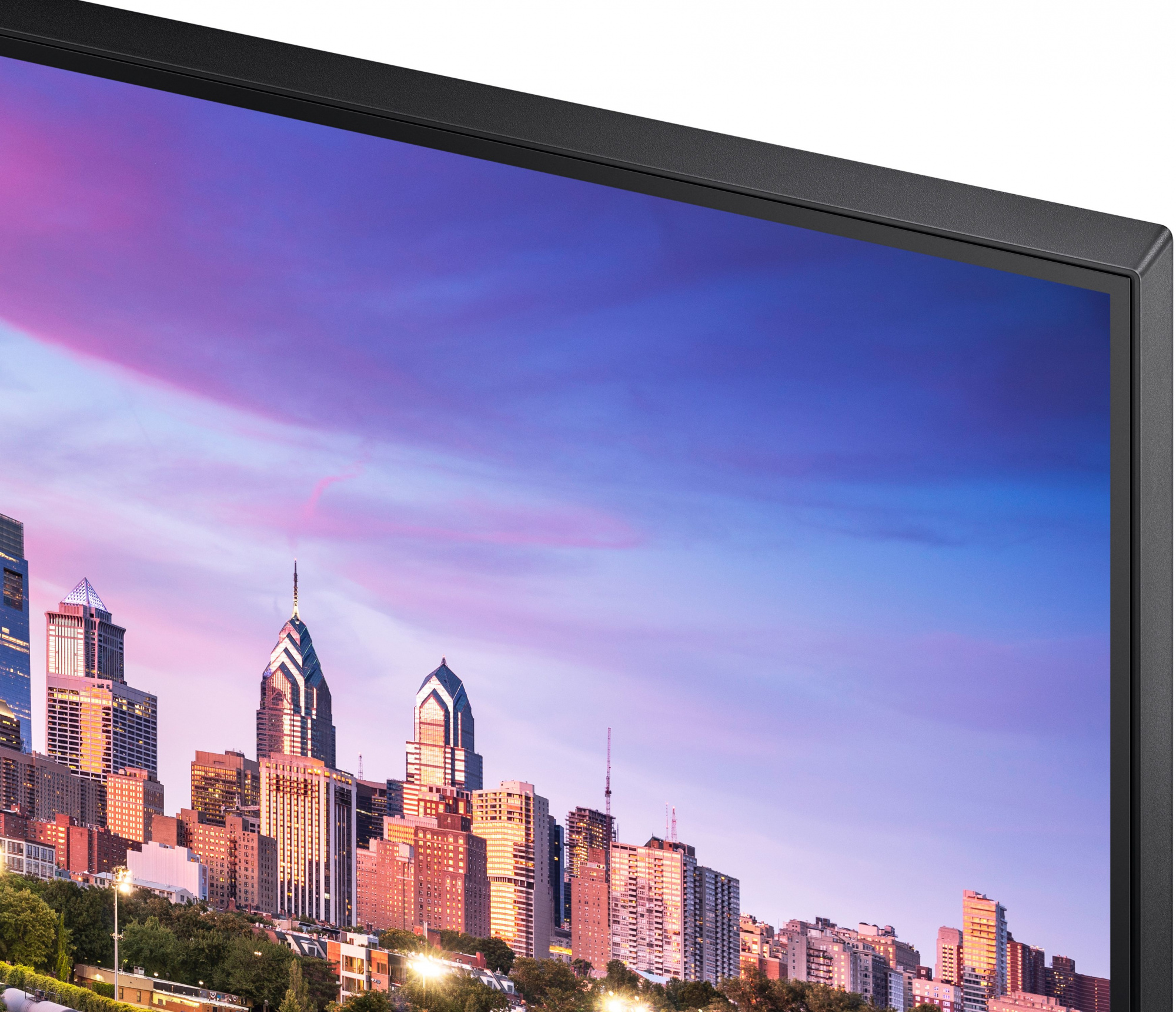 Монитор Samsung 24" F24T450GY черный IPS LED 16:10 DVI HDMI M/M матовая HAS Piv 250cd 178гр/178гр 1920x1200 75Hz DP FHD USB 5.5кг