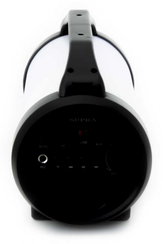 Аудиомагнитола Supra BTS-655 черный 15Вт MP3 FM(dig) USB BT microSD