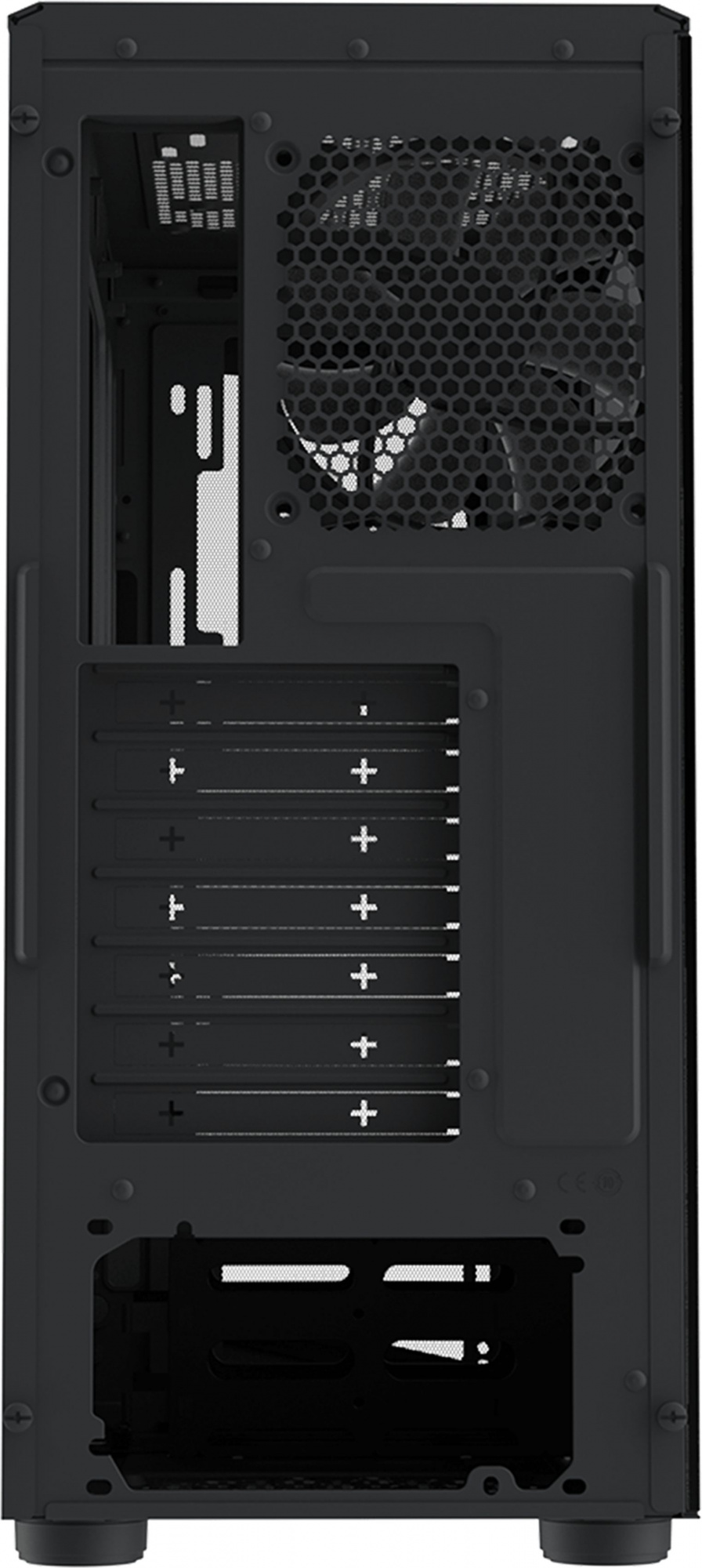 Корпус Cooler Master CMP 520 черный без БП ATX 5x120mm 4x140mm 1xUSB2.0 1xUSB3.1 audio bott PSU