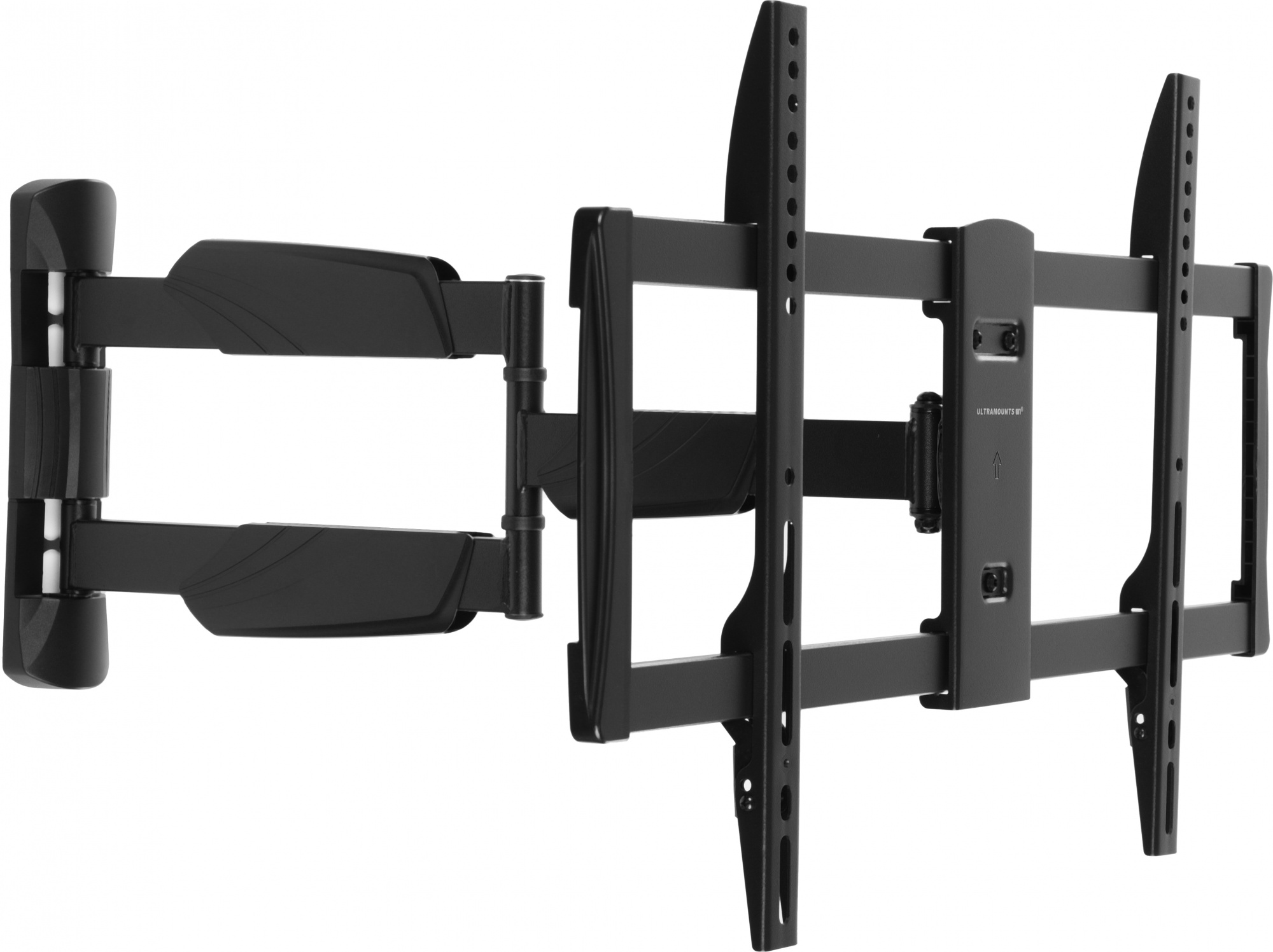 Кронштейн для телевизора Ultramounts UM909 черный 37"-75" макс.35кг настенный поворотно-выдвижной и наклонный