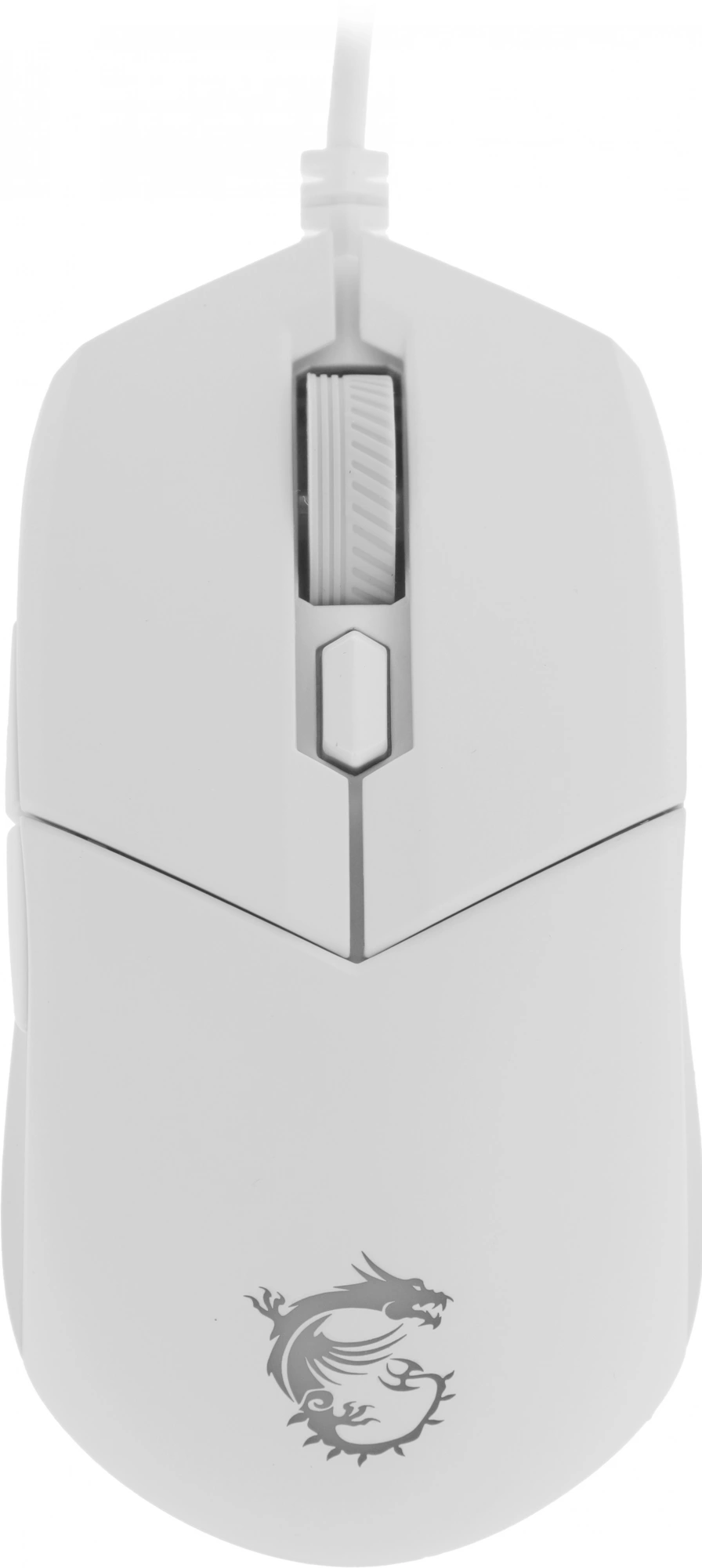 Мышь MSI Clutch GM11 белый оптическая 5000dpi USB 5but (S12-0401970-CLA)