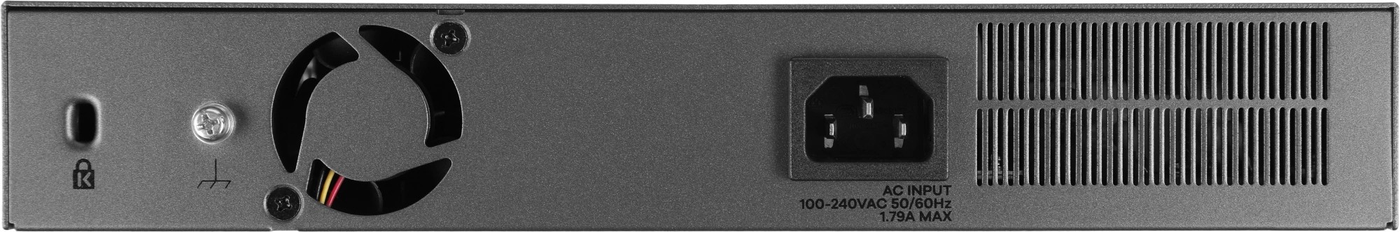 Коммутатор Zyxel GS1350-12HP-EU0101F (L2) 10x1Гбит/с 2SFP 8PoE+ 130W управляемый