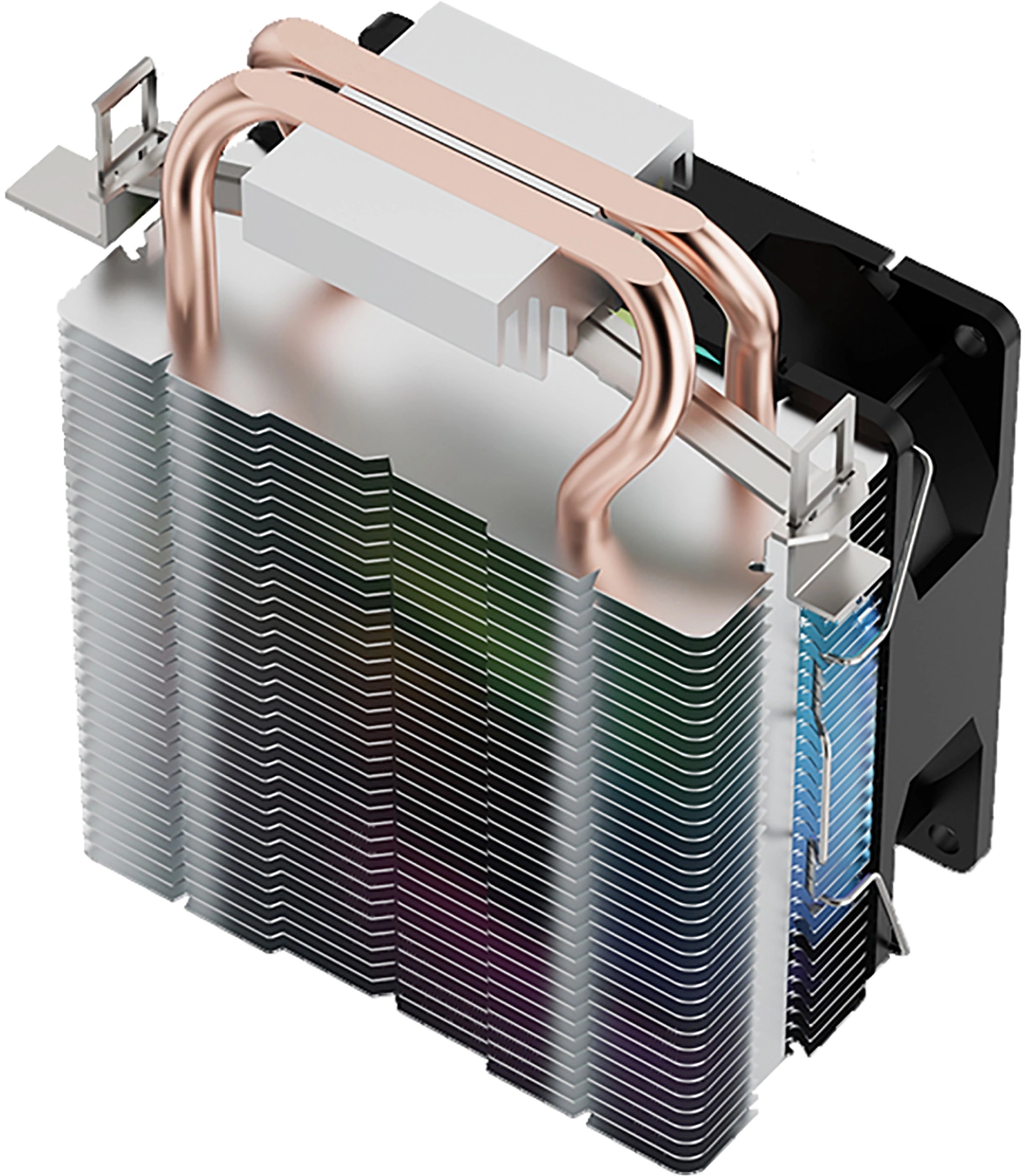 Устройство охлаждения(кулер) Digma D-CPC110-PWM1 Soc-AM5/AM4/1200/1700/1851 черный 4-pin 23dB Al+Cu 110W 247gr Ret