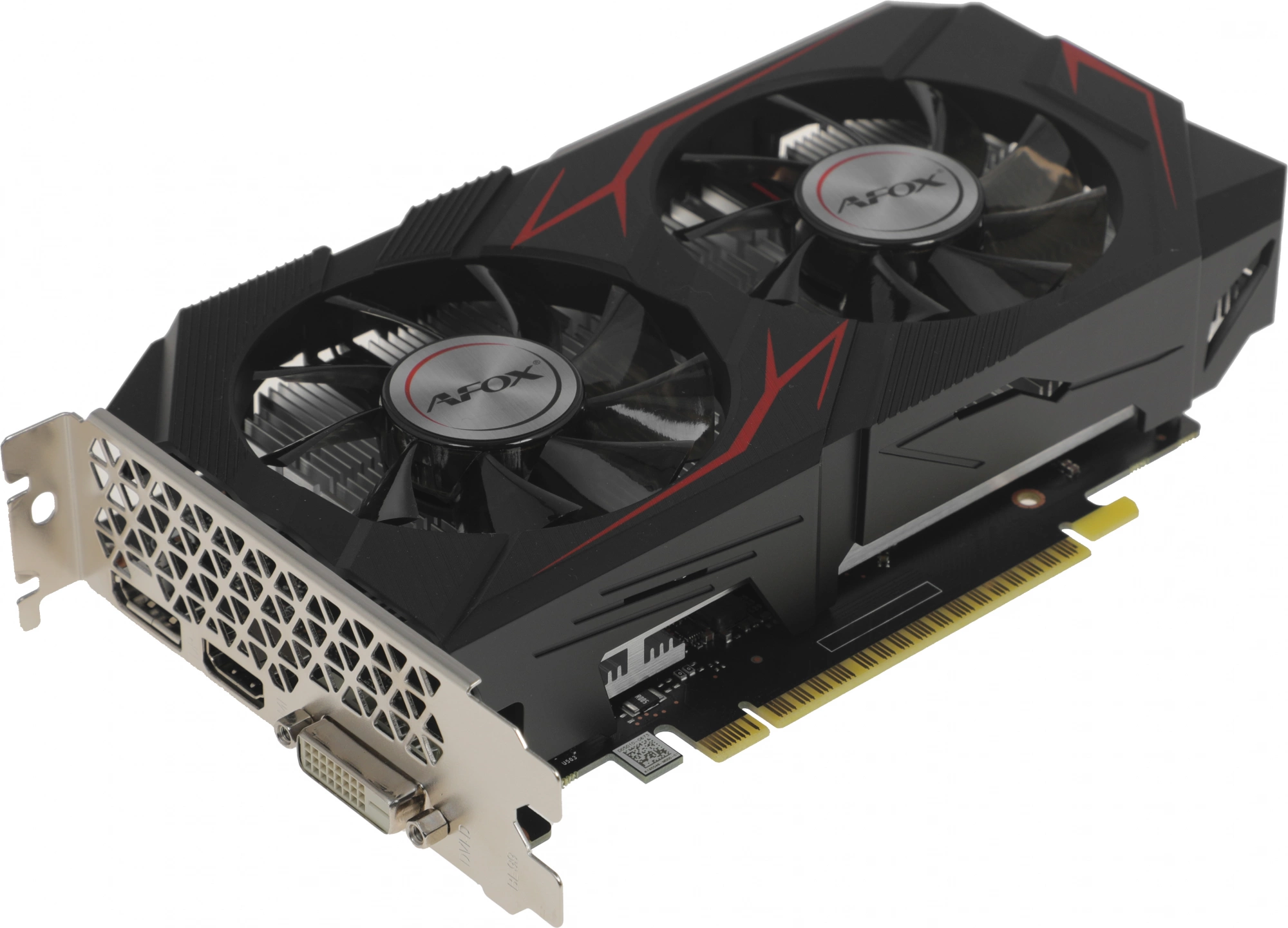 Видеокарта Afox PCI-E 3.0 AF1650S-4096D6H1-V2 NVIDIA GeForce GTX 1650SUPER 4Gb 128bit GDDR6 1485/12000 DVIx1 HDMIx1 DPx1 HDCP Ret