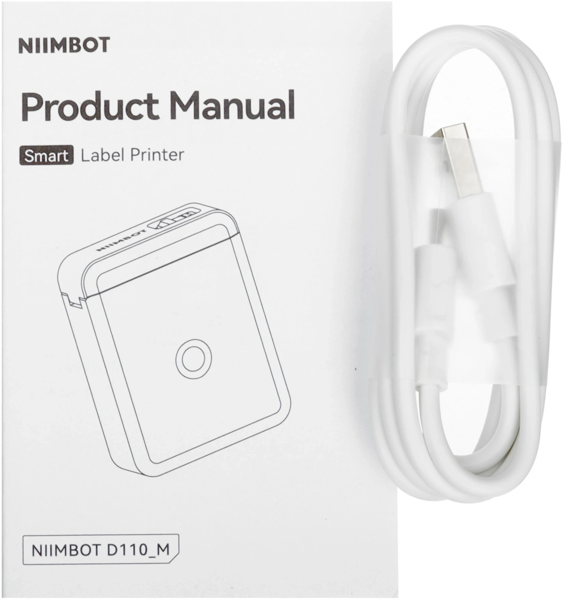 Термопринтер Niimbot D110 M (1746805) 203dpi 40мм/с/USB/BT для печ.этик. голубой