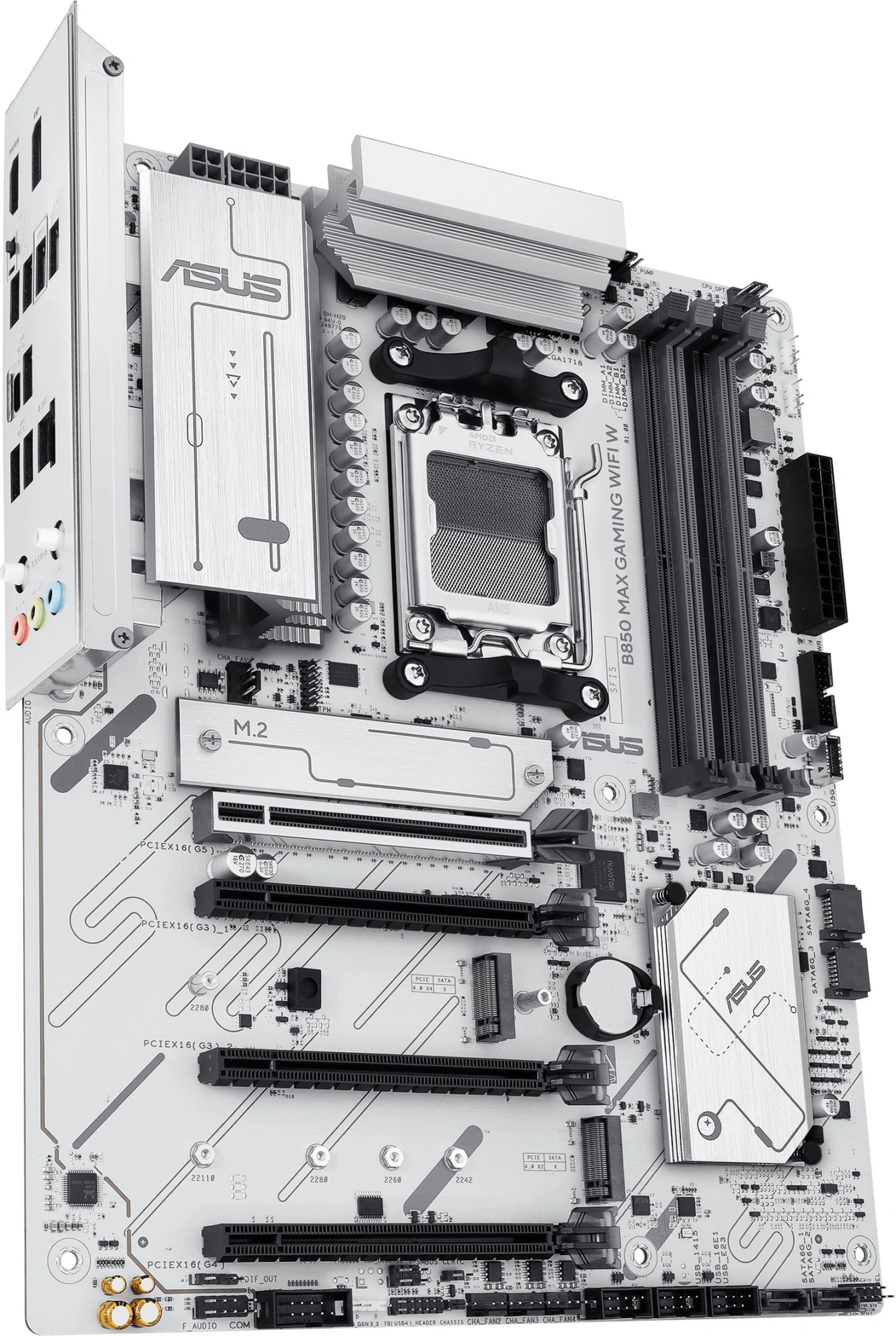 Материнская плата Asus B850 MAX GAMING WIFI W Socket AM5 AMD B850 4xDDR5 ATX AC`97 8ch(7.1) 2.5Gg RAID+HDMI+DP