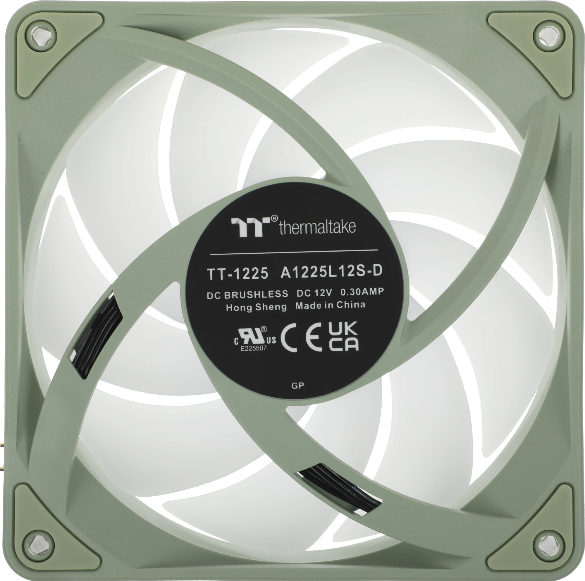 Вентилятор для корпуса Thermaltake CT120 EX Sync Matcha ARGB 120х120x25 зеленый 4-pin 28.5дБ (упак.:3шт) (CL-F196-PL12MG-A) Ret