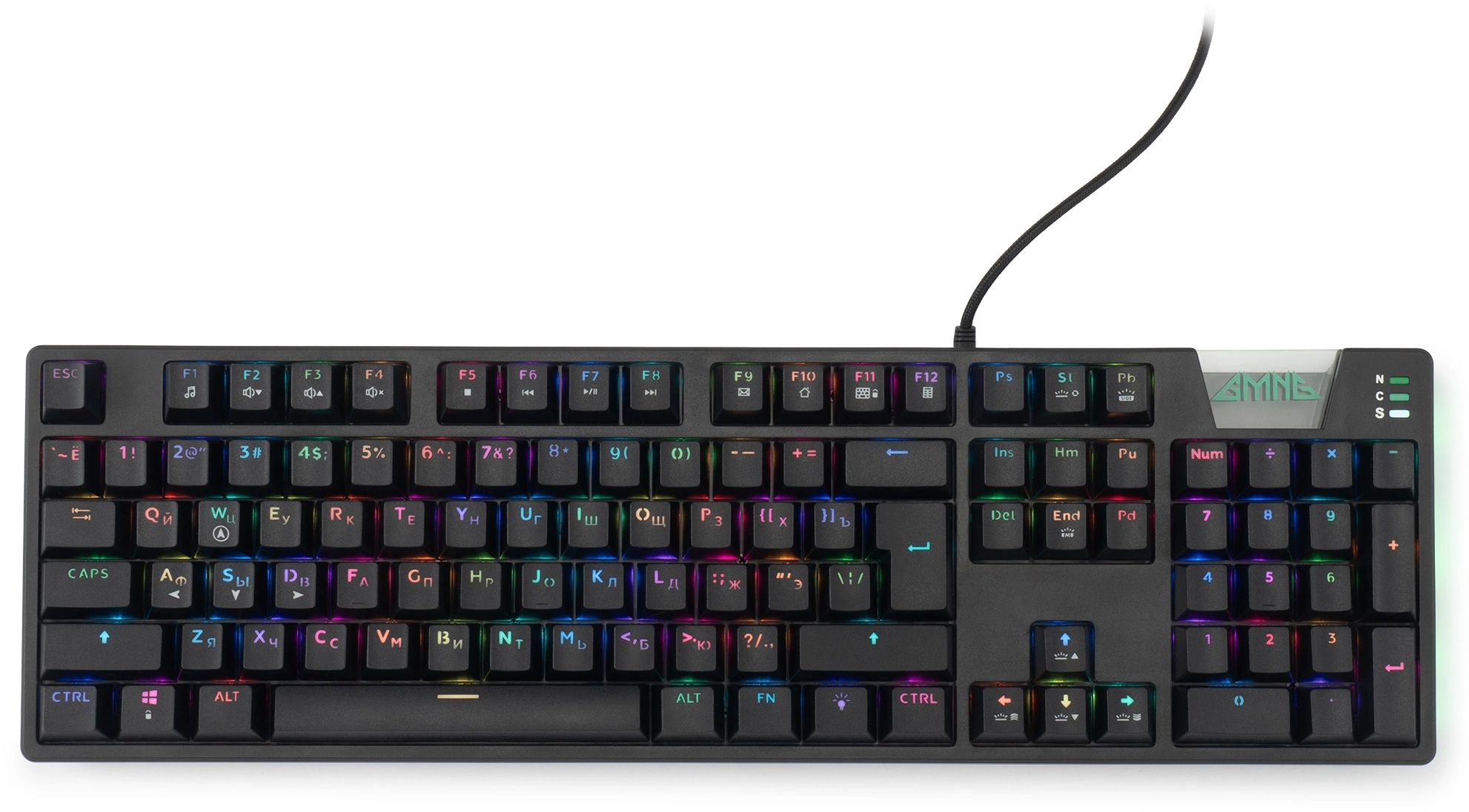 Клавиатура GMNG GG-KB780X механическая черный USB for gamer (1910518)