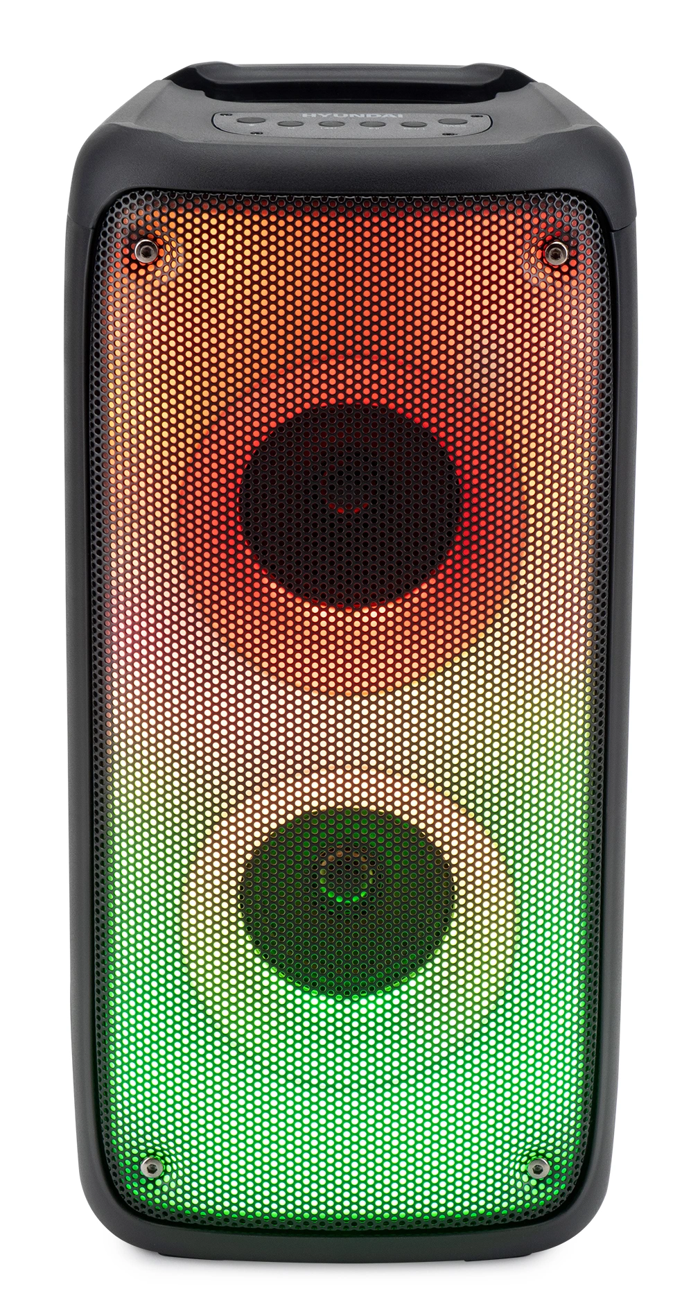 Минисистема Hyundai H-MC1230 черный 18Вт FM USB BT micro SD