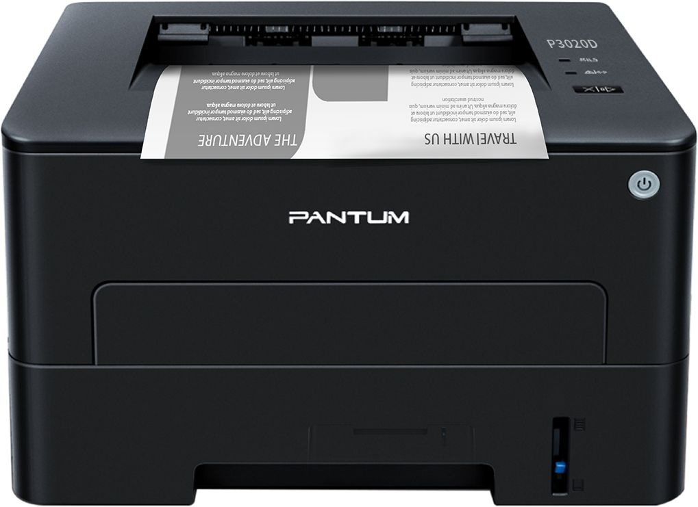 Принтер лазерный Pantum P3020D A4 Duplex черный