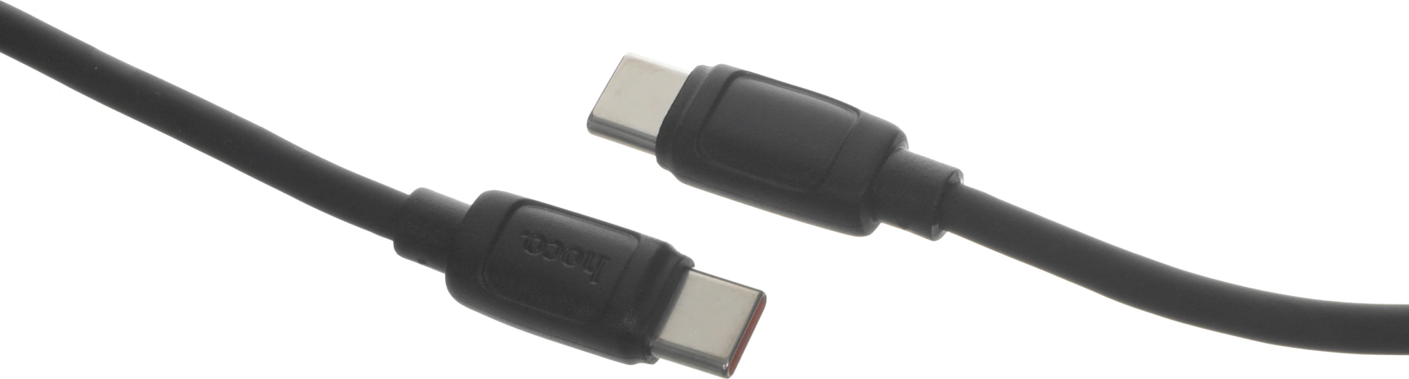 Кабель Hoco X115 52018 USB Type-C (m)-USB Type-C (m) 1.2м черный