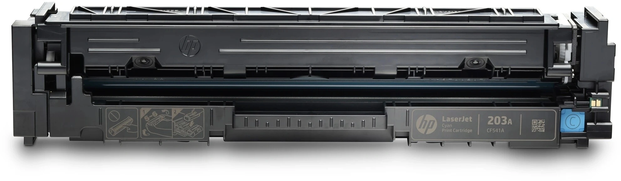 Картридж лазерный HP 203A CF541A голубой бар.в компл. (1300стр.) для HP M254/280/281