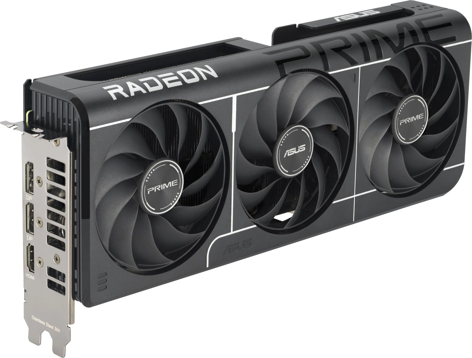Видеокарта Asus PCI-E 5.0 PRIME-RX9060XT-O16G AMD Radeon RX 9060XT 16Gb 128bit GDDR6 2740/20000 HDMIx1 DPx2 HDCP Ret