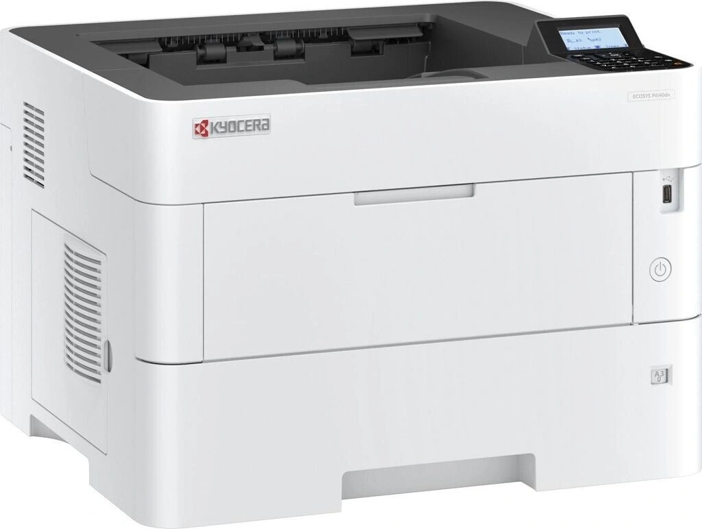 Принтер лазерный Kyocera P4140dn (1102Y43NL0/1102Y43NL0) A3 Duplex Net белый