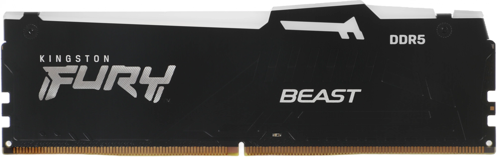 Память DDR5 2x8GB 5600MHz Kingston KF556C36BBEAK2-16 Fury Beast Black RGB RTL Gaming PC5-44800 CL36 DIMM 288-pin 1.25В kit single rank с радиатором Ret
