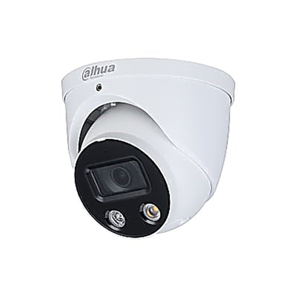 DH-IPC-HDW3849HP-AS-PV-0360B-S3 Dahua - Уличная купольная IP-видеокамера Full-color с ИИ и активным сдерживанием