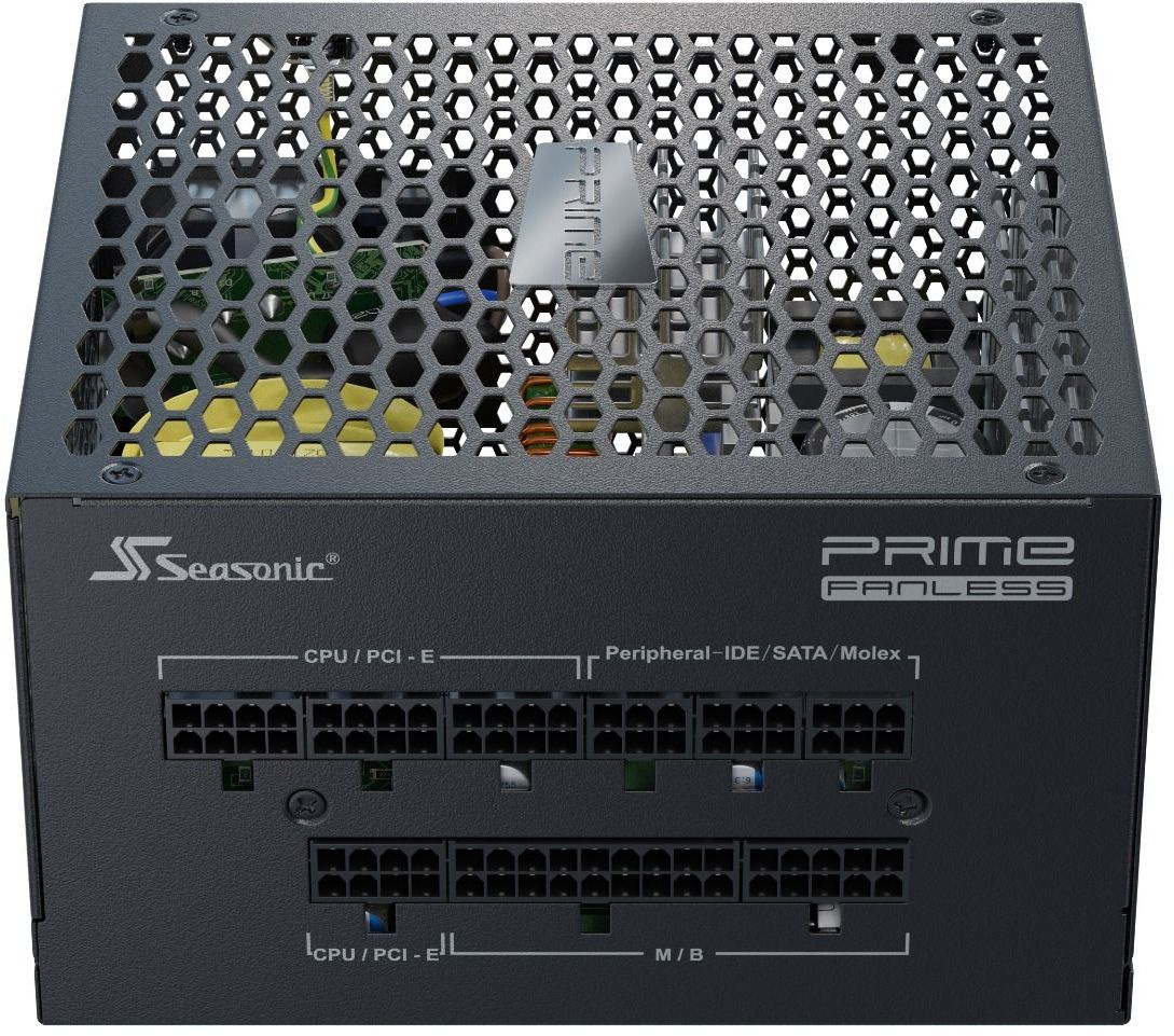 Блок питания Seasonic ATX 500W PRIME Fanless PX-500 80+ platinum 24pin APFC 8xSATA Cab Manag RTL