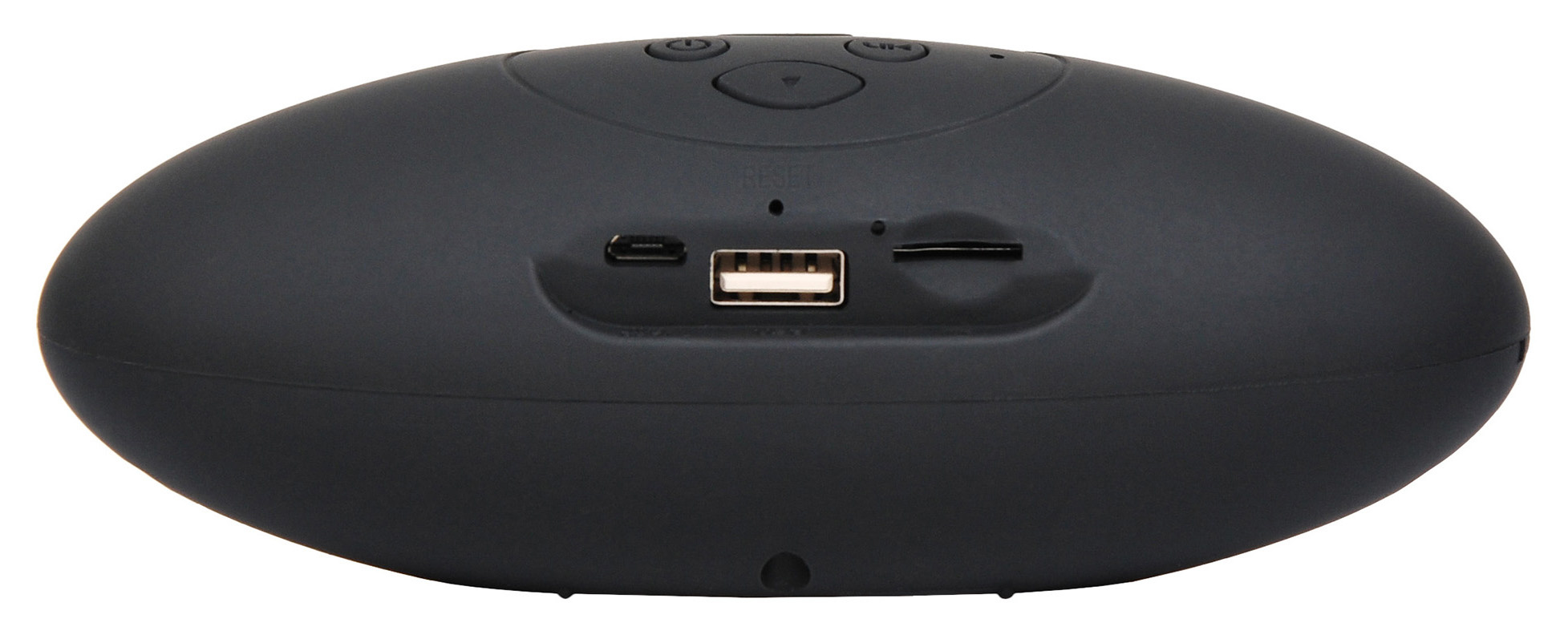Колонка порт. Hyundai H-PAC100 черный 3W 1.0 BT/3.5Jack/USB