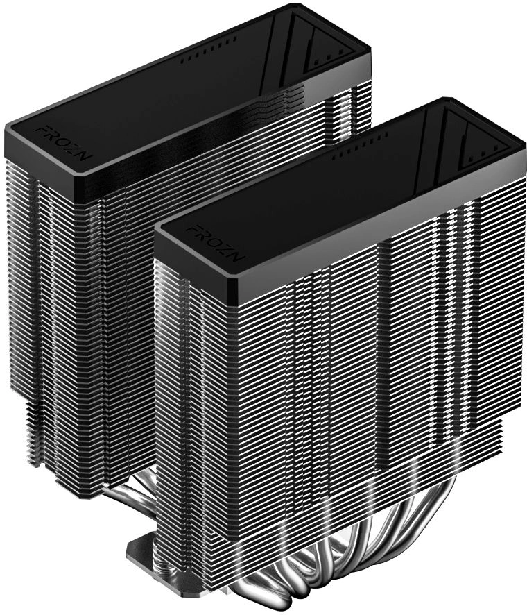 Устройство охлаждения(кулер) ID-Cooling Frozn A620 Pro Se ARGB Soc-AM5/AM4/1200/1700/1851 черный 4-pin 15-27.2dB Al+Cu 260W 1020gr Ret (FROZN A620 PRO SE ARGB)