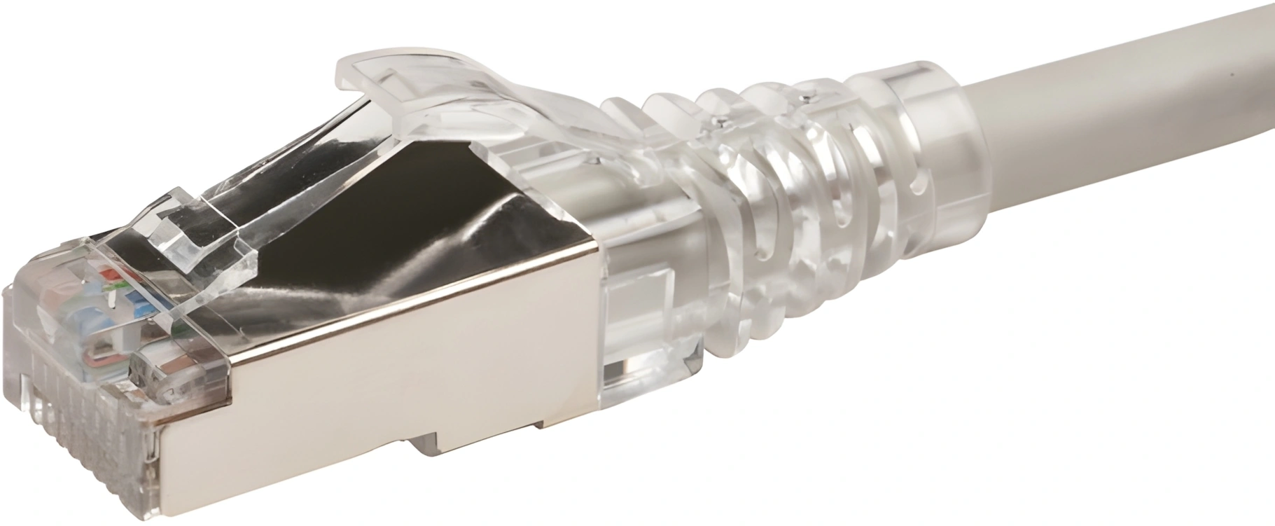 Патч-корд WRline WR-PC-RJ45-FTP-5E-2-GY FTP RJ-45 вил.-вилка RJ-45 кат.5E 2м серый LSZH