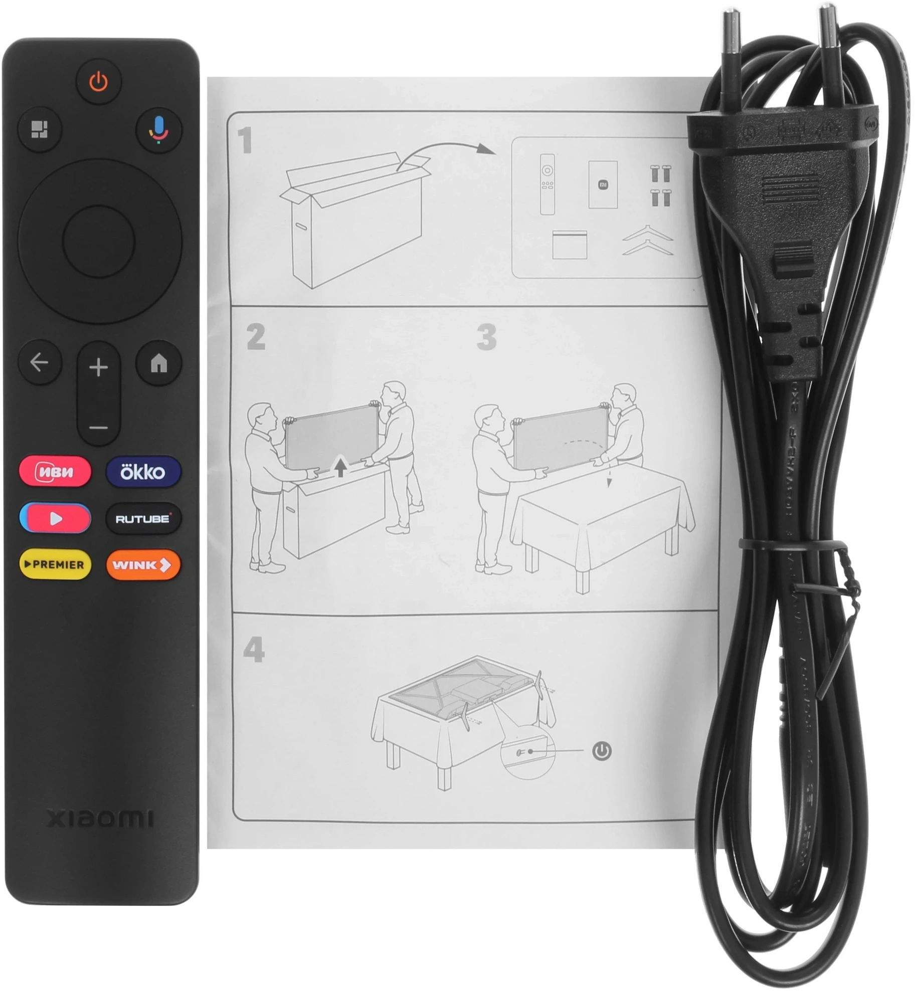 Телевизор LED Xiaomi 50" TV A 50 2026 черный 4K Ultra HD 60Hz MEMC DVB-T2 DVB-C DVB-S2 USB WiFi Smart TV