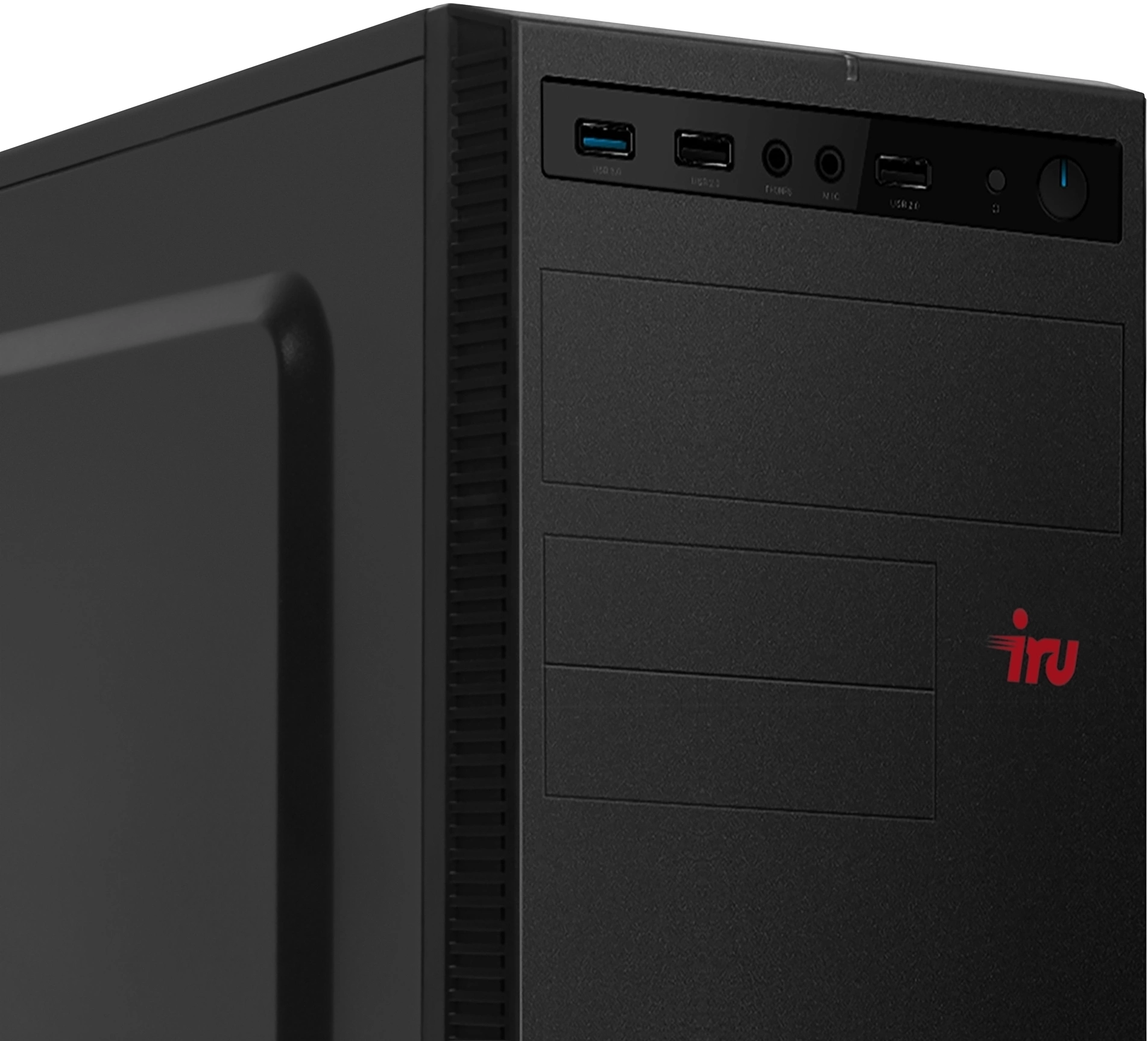 ПК IRU Опал 613 MT i3 12100 (3.3) 16Gb SSD512Gb UHDG 730 FreeDOS GbitEth 400W мышь клавиатура черный (RUS) (2081118)