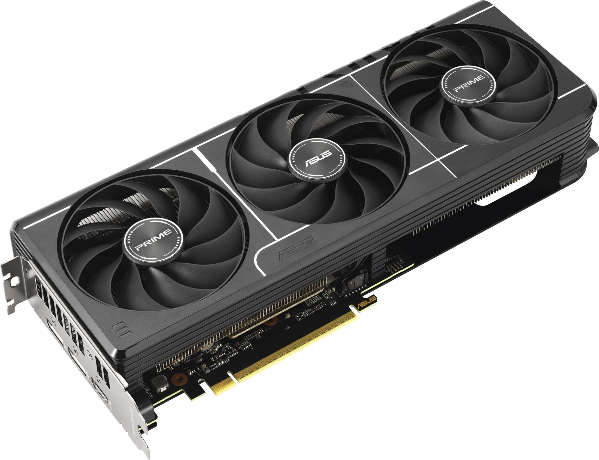 Видеокарта Asus PCI-E 5.0 PRIME-RX9060XT-O16G AMD Radeon RX 9060XT 16Gb 128bit GDDR6 2740/20000 HDMIx1 DPx2 HDCP Ret