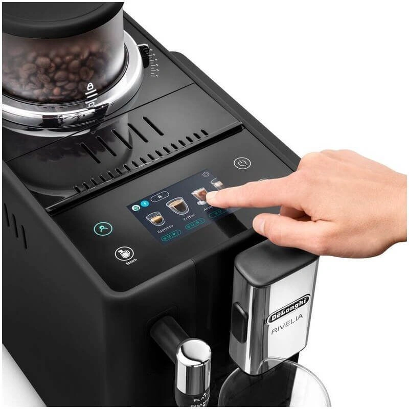Кофемашина Delonghi Rivelia EXAM440.35.B 1450Вт черный