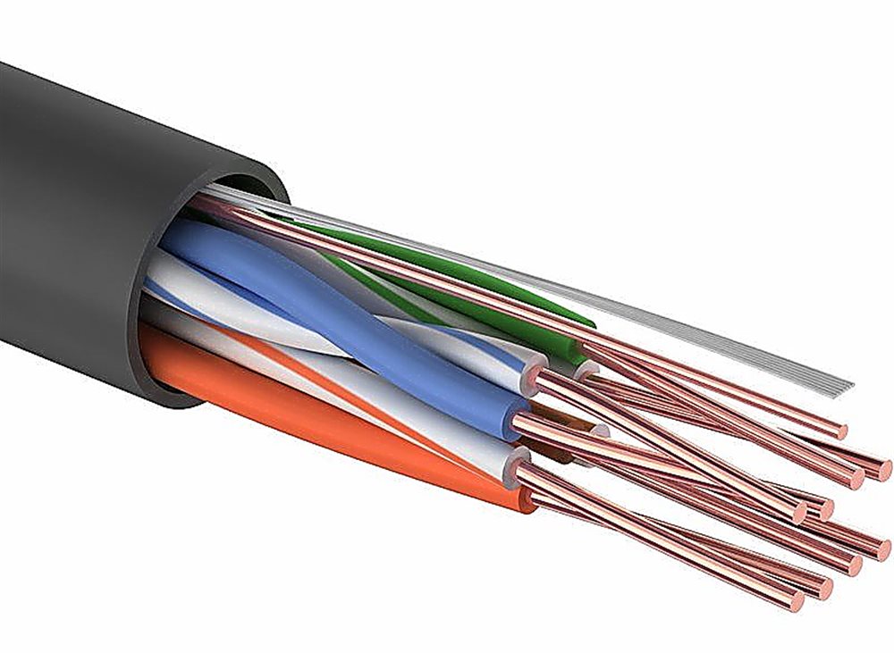 01-0054 - Кабель витая пара PROconnect UTP 4PR 24AWG, CAT5e наружный (OUTDOOR) (бухта 305 м)