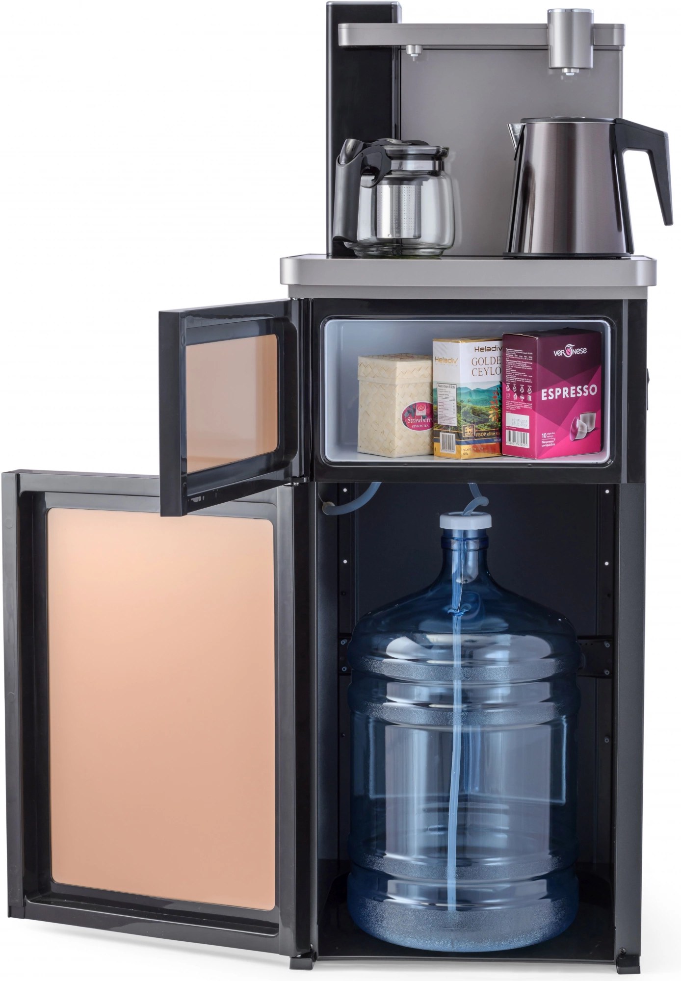 Кулер AEL Teabar LD-AEL-52a напольный электронный кофейный