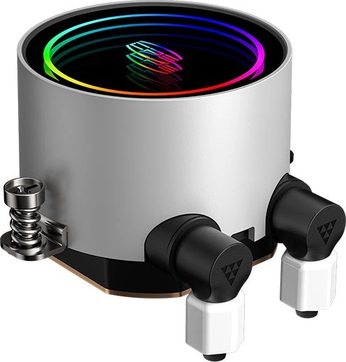 Система водяного охлаждения PcCooler DA360 WH ARGB Soc-AM5/AM4/1200/1700/1851 белый 4-pin 33.8dB Al 300W Ret (DA360-WHAWXX-GL)