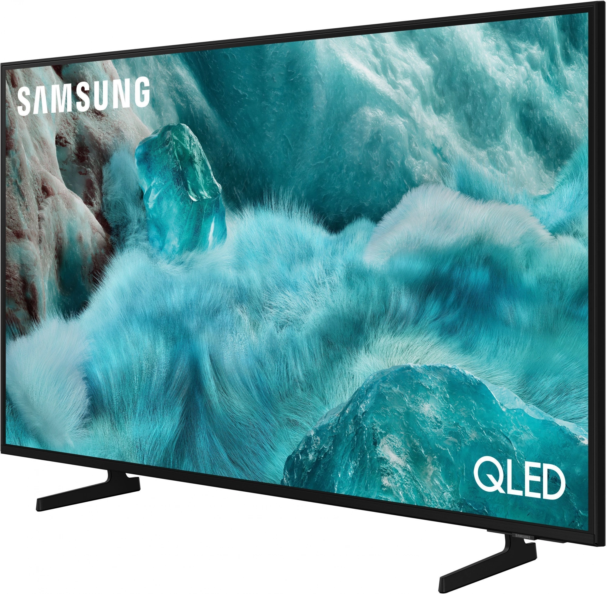Телевизор QLED Samsung 55" QE55Q7FAAUXRU Q черный 4K Ultra HD 60Hz DVB-T2 DVB-C DVB-S2 USB WiFi Smart TV