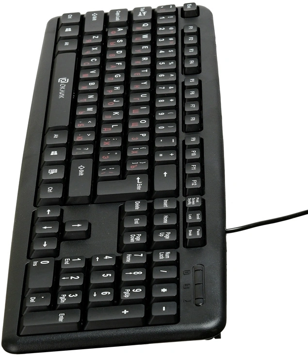 Клавиатура Оклик 90MV2 черный USB (1185967)