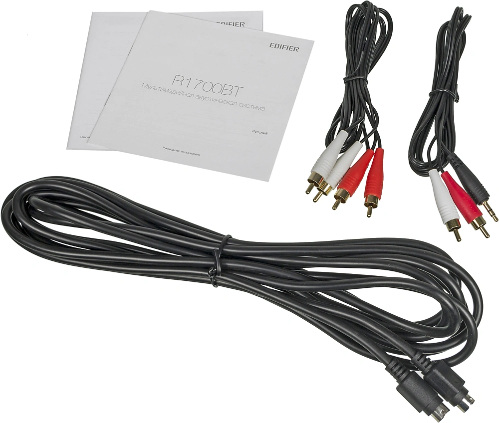 Колонки Edifier R1700BT 2.0 черный 66Вт BT