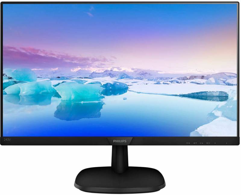 Монитор Philips 27" 273V7QDAB (00/01) черный IPS LED 16:9 DVI HDMI M/M матовая 250cd 1920x1080 75Hz VGA FHD 4.5кг