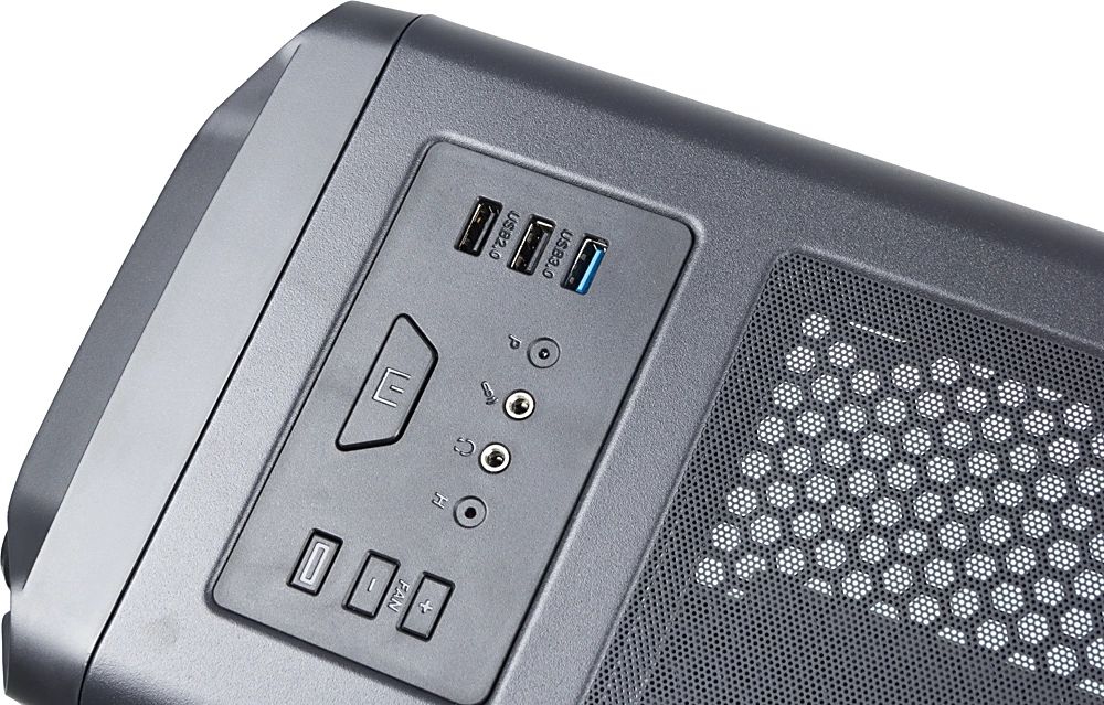 Корпус Zalman i3 edge черный без БП ATX 2x120mm 2xUSB2.0 1xUSB3.0 audio bott PSU