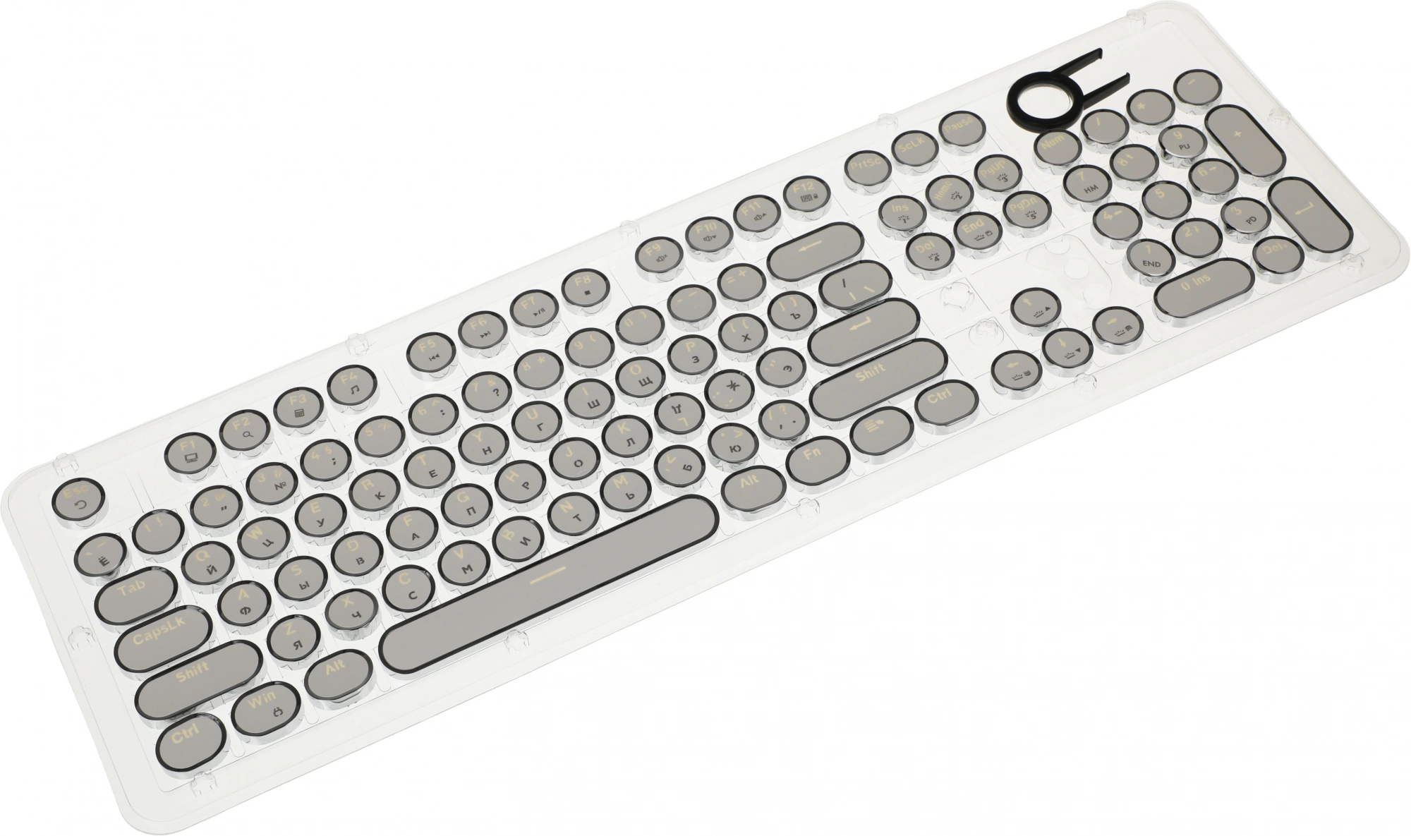Клавиатура GMNG GG-KB815X механическая черный/серебристый USB Multimedia for gamer LED (1913914) кабель 1.8м