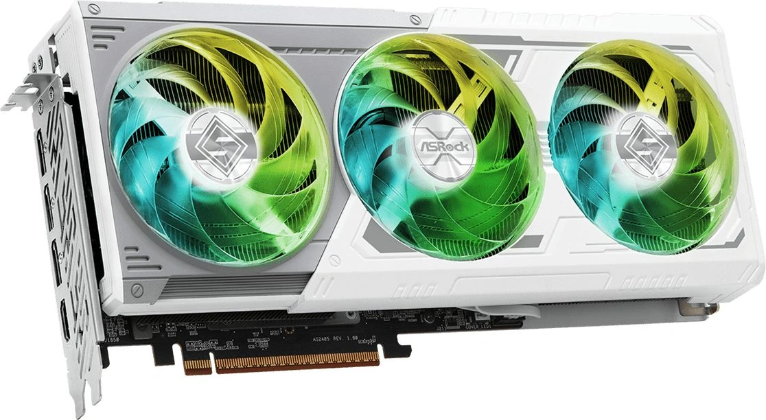 Видеокарта Asrock PCI-E 5.0 RX9070 SL 16GO AMD Radeon RX 9070 16Gb 256bit GDDR6 2210/20000 HDMIx1 DPx3 HDCP Ret