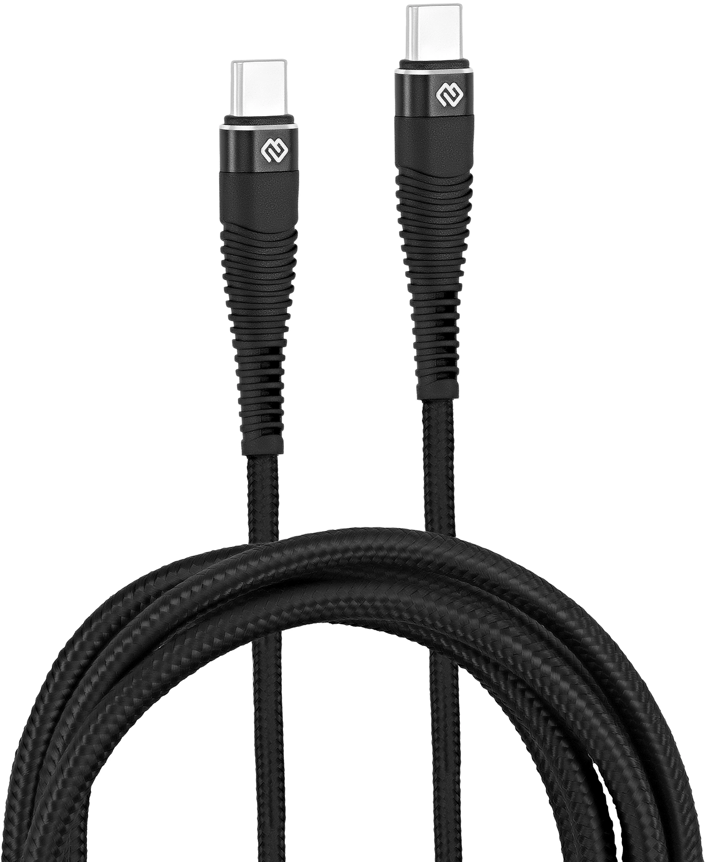 Кабель Digma DG-USBС-C-2M-100W USB Type-C (m)-USB Type-C (m) 2м черный
