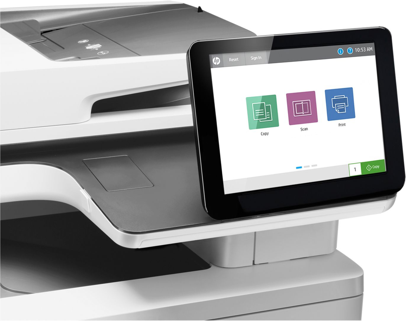 МФУ лазерный HP Color LaserJet Enterprise M578dn (7ZU85A) A4 Duplex белый