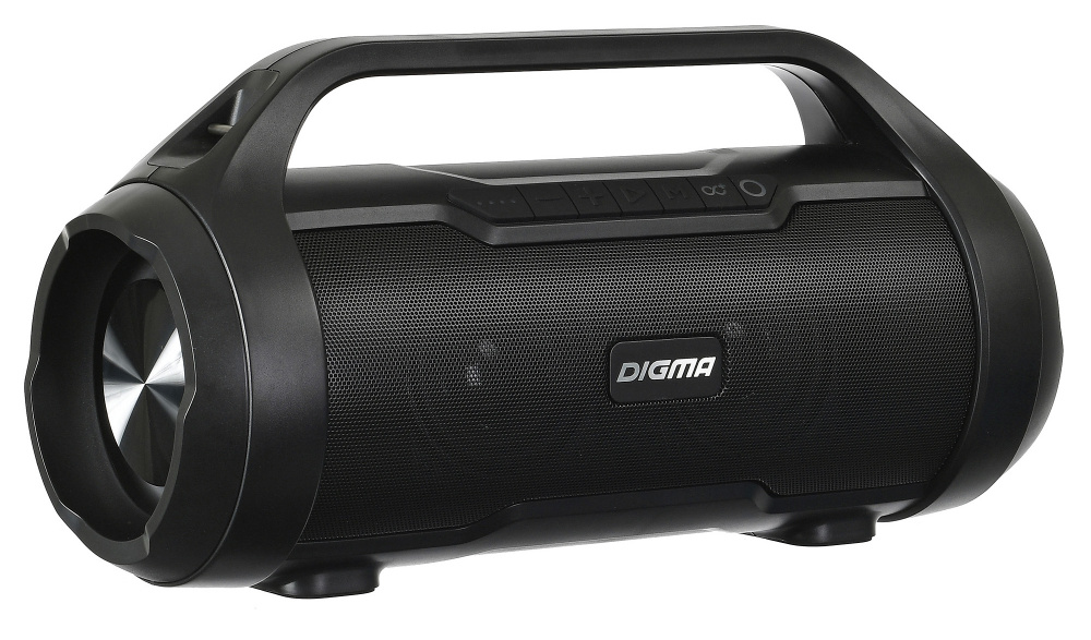 Колонка порт. Digma S-34 черный 25W 1.0 BT/USB 3000mAh (SP3425B)