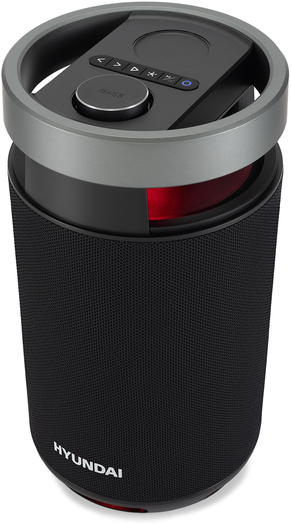 Минисистема Hyundai Select H-MC1241 черный 90Вт USB BT