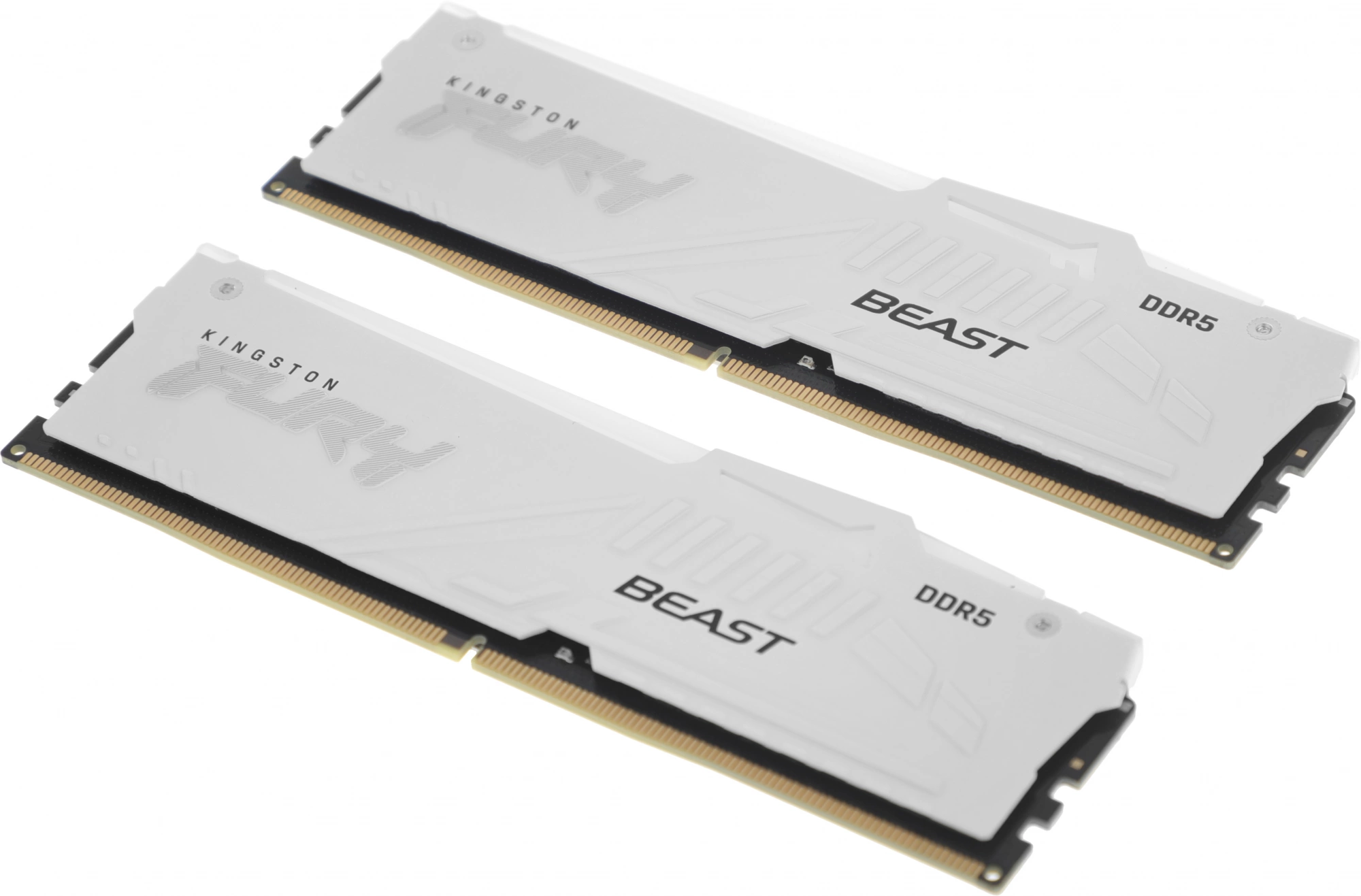 Память DDR5 2x16GB 5600MHz Kingston KF556C40BWAK2-32 Fury Beast RGB RTL Gaming PC5-44800 CL40 DIMM 288-pin 1.25В kit single rank с радиатором Ret