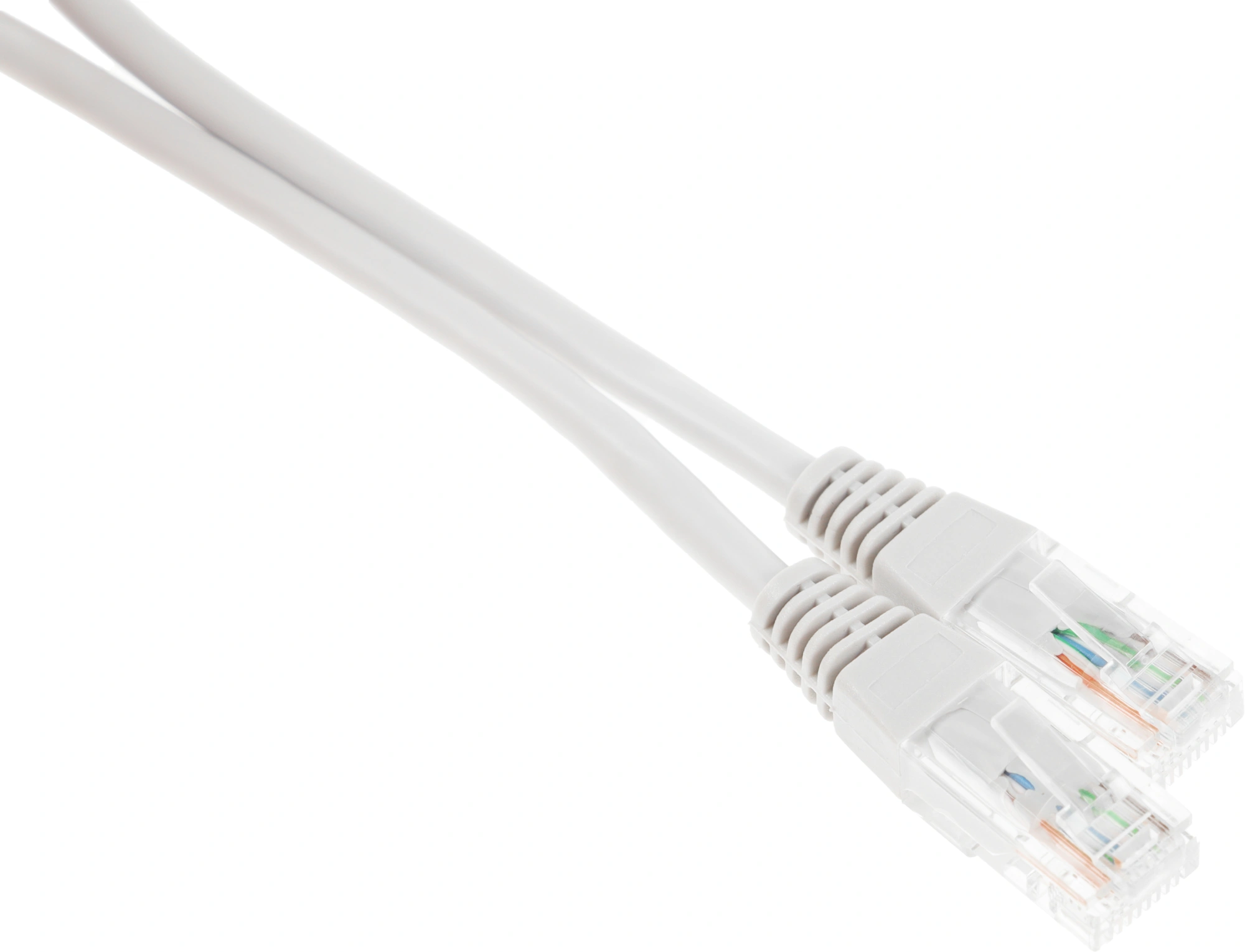 Патч-корд Lanmaster TWT-45-45-0.5-GY UTP RJ-45 вил.-вилка RJ-45 кат.5E 0.5м серый ПВХ (уп.:1шт)