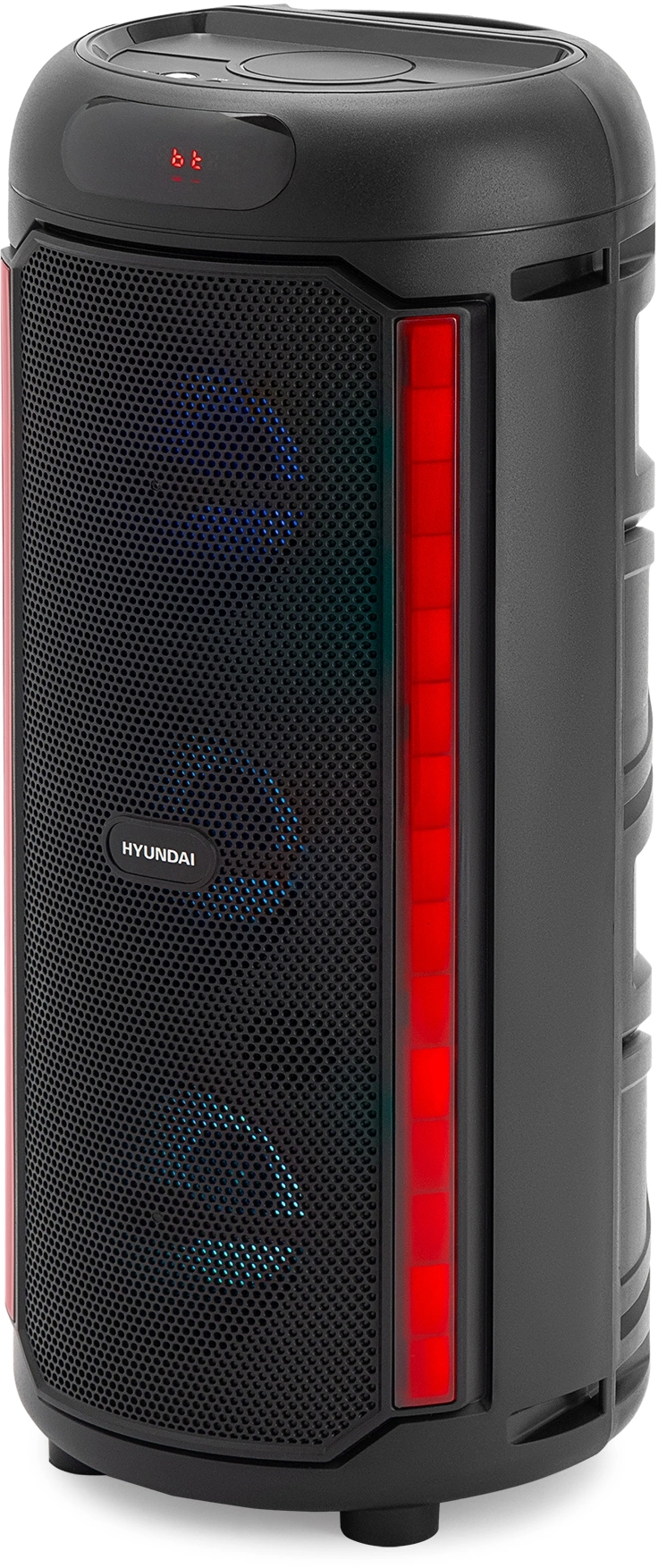 Минисистема Hyundai H-MC1221 черный 15Вт FM USB BT SD/MMC