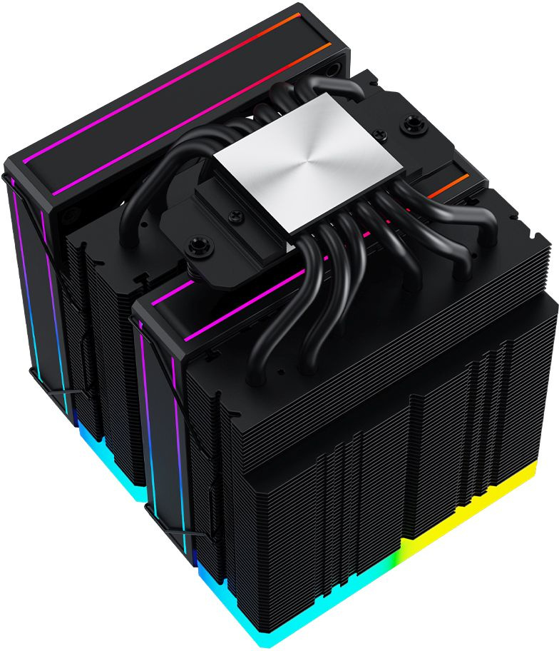 Устройство охлаждения(кулер) ID-Cooling Frozn A620 ARGB Soc-AM5/AM4/1200/1700/1851 черный 4-pin 29.9dB Al+Cu 270W 1200gr Ret (FROZN A620 ARGB)