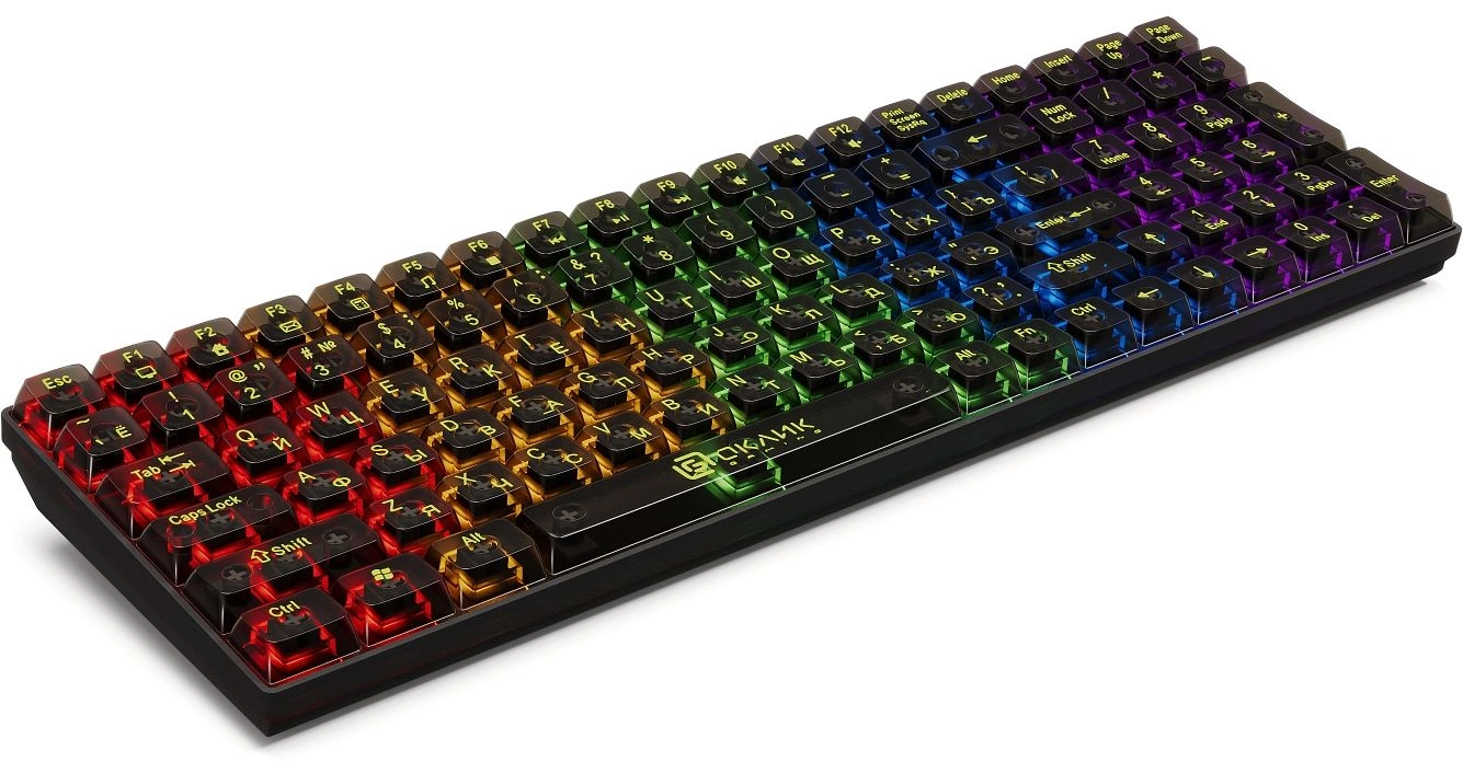 Клавиатура Оклик 915GK механическая черный USB for gamer (1790371)