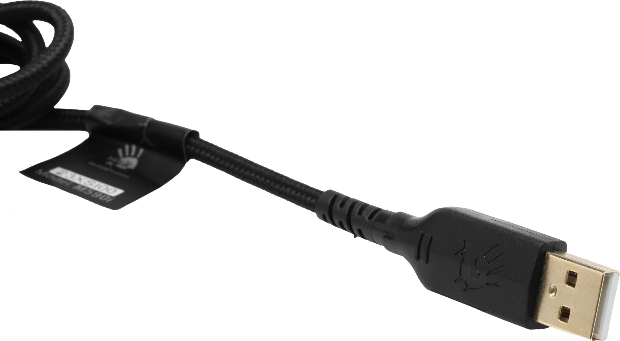 Наушники с микрофоном A4Tech Bloody M590i желтый/серый 1м мониторные USB оголовье (M590I SPORTS LIME)