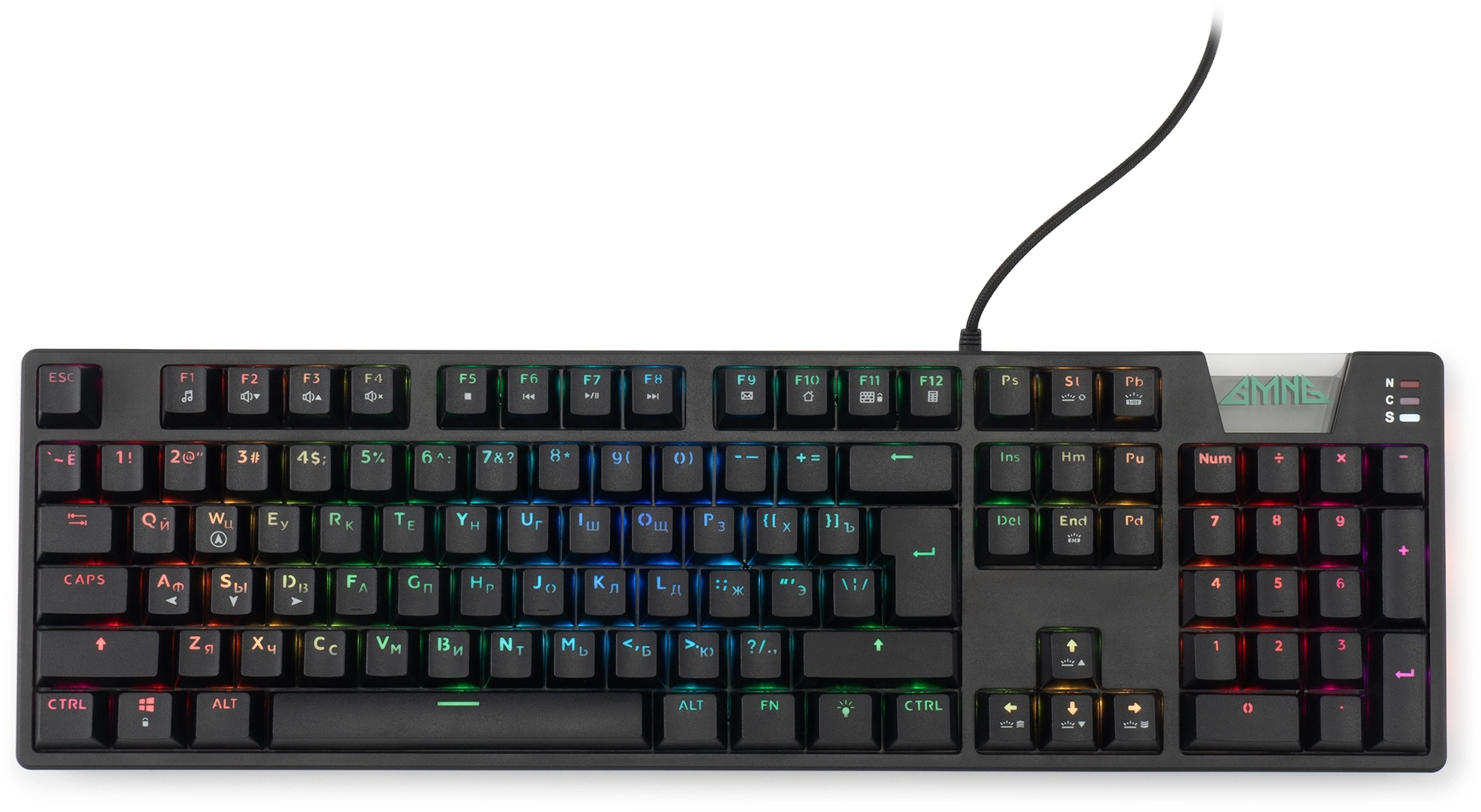 Клавиатура GMNG GG-KB780X механическая черный USB for gamer (1910518)